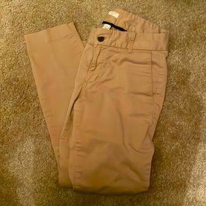 EUC JCrew Factory size 27 skinny stretch chinos